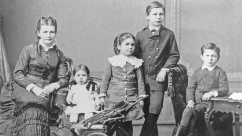 H Bertha Benz με τα παιδιά της